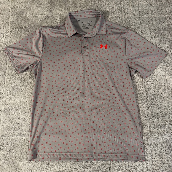NWOT Under Armour Playoff Polo Mens Medium - Picture 1 of 3